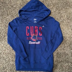 Ladies Chicago Cubs Baseball Hoodie